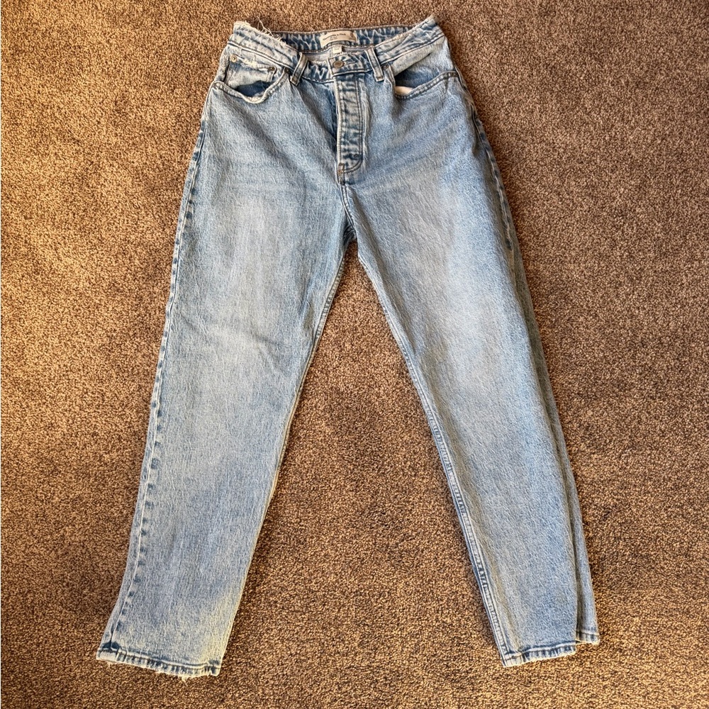Abercrombie & Fitch Light Blue Straight Leg Jeans